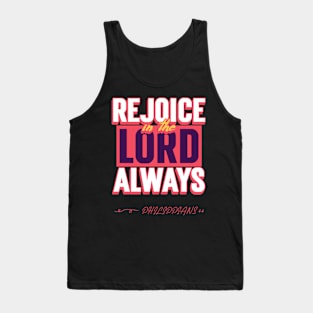 Philippians 4:4 Tank Top